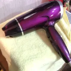 コンパクト ヘアドライヤー 紫