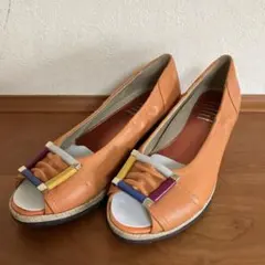 【超美品】✨fitfit ✨フィットフィット　ウェッジソール　オープントゥ