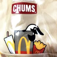 McDonald's CHUMS ポシェット ベージュ　クリーナクロス