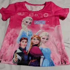 アナと雪の女王 Tシャツ 110サイズ ピンク