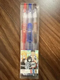 鬼滅の刃 全集中展 サラサクリップ ジェルボールペン3色セット