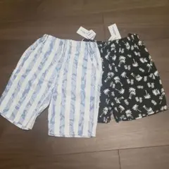 新品タグつき ハーフパンツ2枚セット 120 130