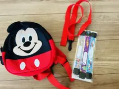 ミッキー　迷子防止ハーネス　リュック