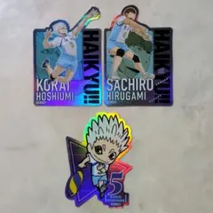 ハイキュー!! キャラカットステッカーガム ステッカー