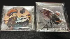 遊戯王5D's ツーリング風 クロウ　缶バッジ　アクリルスタンド　セット