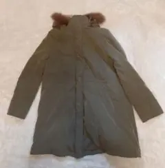 URBAN RESEARCH　ROSSO ファー付きモッズコート オリーブ