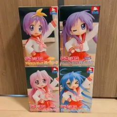 Vivitフィギュア らきすた 柊かがみ 柊つかさ 泉こなた 高良みゆき 4体のサムネイル