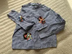 ザラ　刺繍ブラウス