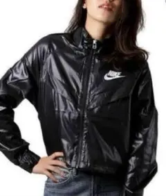 【Lサイズ】NIKE ウィメンズ ウィンドブレーカー スウッシュ ジャケットのサムネイル