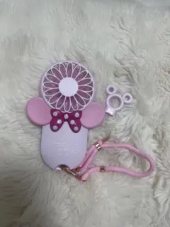 東京ディズニーリゾート　ミニー　ポータブルファン　ハンディファン　携帯　扇風機