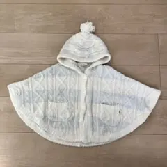 ジェラートピケ ポンチョ 80〜90cm