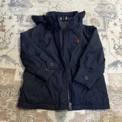 ポロラルフローレン アウター ジャンパー　ネイビー　フード