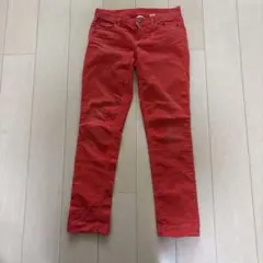 J.CREW朱赤細コールパンツのサムネイル