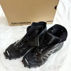 SALOMON × and wander ハイカットスニーカー ブラック 26 - メルカリ