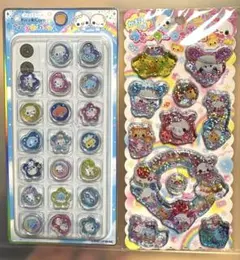 おはじきシール ウォーターインシール　あわわちゃん カミオジャパン 新品未使用