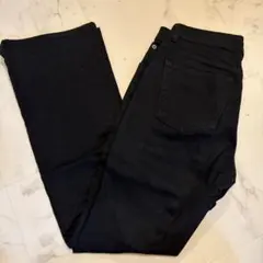 GU ブラック フレアパンツMサイズ