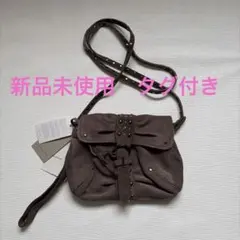 【新品未使用】athe vanessabruno 本革 ショルダーバッグ Athe vanessabruno】リボンバックパック兼ショルダーバッグ L