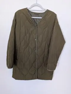 GUオリーブ色 キルティングジャケットMサイズ