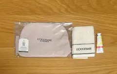 L'OCCITANE ポーチ　ハンカチ　ハンドクリーム