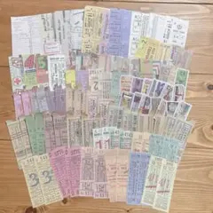 紙もの チケット 大容量 おすそ分けセット B ジャンクジャーナル コラージュ