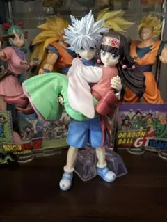 【箱あり】 ハンターハンター 一番くじ A賞 キルア&アルカ フィギュア
