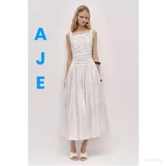 ❇️セレブ愛用AJEアジェ正規26春新作ロングワンピース - メルカリ