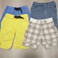 GLOBAL WORK 半ズボン 4点セット 110
