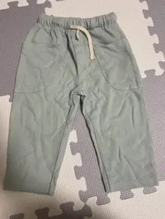 ミントグリーン ウエストゴムパンツ 12-18ヶ月