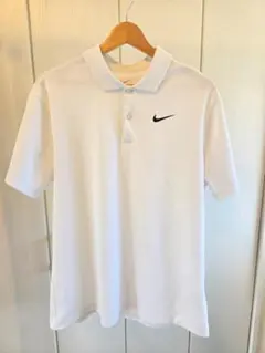 NIKE DRI-FIT ポロシャツ ホワイト Lのサムネイル