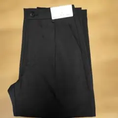 GUワイドテーパードアンクルパンツ黒　未使用タグ付き