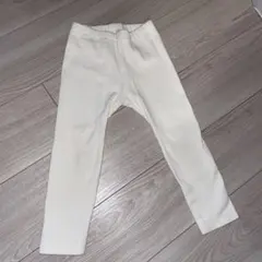 ユニクロ　リブレギンス/10分丈　ホワイト　100