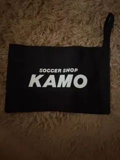 サッカーショップ/KAMO/シューズケース/黒