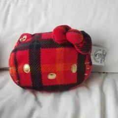 サンリオ　40周年　ハローキティ　タータンチェックブランケット