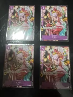 ワンピースカード 花魁ヤマト P ワンピースマガジン Vol.17 4枚セット