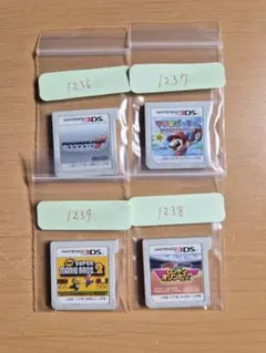 マリオカート7・スーパーマリオブラザーズ2・マリオテニスセット