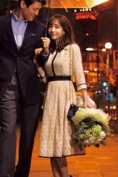 Apuweiser-riche2way衿付レースワンピース