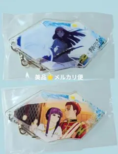 葬送のフリーレン　ダンジョンスパイラル　アクリルチャーム　フェルン＆シュタルク
