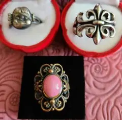 て*こ様 リング　3点セット