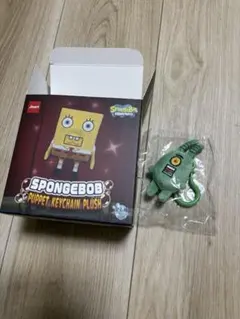 Jinart スポンジボブ パペットキーチェーンプラッシュ ピッグプランクトン