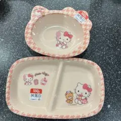 ハローキティ プレート レンゲスプーン セット - メルカリ