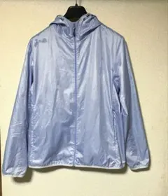 ユニクロ　ポケッタブルパーカー　ブルー　XL