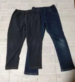 パンツ 2点セット　ユニクロ　Moujonjon 110