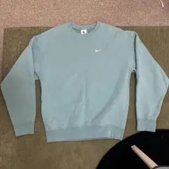 USサイズNIKE クルーネック スウェット ライトブルーのサムネイル