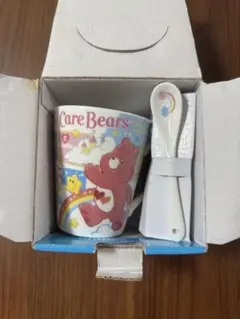 ケアベア　スプーン付きマグカップ