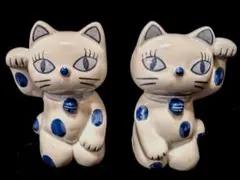 sunart（サンアート）」招き猫のソルト＆ペッパー入れ（塩・胡椒入れ）