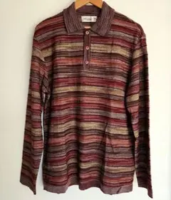 MISSONI SPORT ポロシャツ ニット 大きめサイズ 52