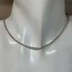 シルバー925 アズキチェーンネックレス 約40cm