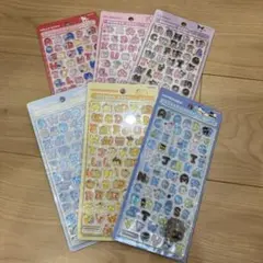 サンリオ文字　ボンボンドロップ シールセット 6枚