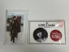 SixTONES ジェシー アクリルスタンド・缶バッジ