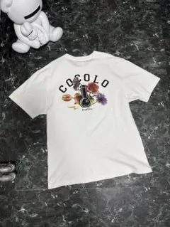 COCOLO BLAND ココロブランド FLOWER 花柄　Tシャツ XLのサムネイル